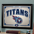 Tennessee Titans NFL Framed Glass Mirror