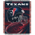 Houston Texans NFL "Spiral" 48" x 60" Triple Woven Jacquard Throw