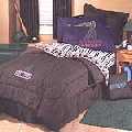 Tampa Bay Devil Rays Team Denim Twin Comforter / Sheet Set