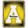 Appalachian State Mountaineers NCAA College "Focus" 48" x 60" Triple Woven Jacquard Throw