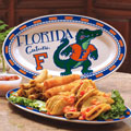 Florida Gators NCAA College 12" Ceramic Oval Platter