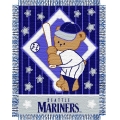 Seattle Mariners MLB Baby 36"x 46" Triple Woven Jacquard Throw
