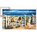 Splashes of Joy - Contemporary mount print with beveled edge