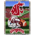 Washington State Cougars NCAA College "Home Field Advantage" 48"x 60" Tapestry Throw