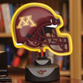 Minnesota Golden Gophers NCAA College Neon Helmet Table Lamp