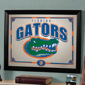 Florida Gators NCAA College Framed Glass Mirror