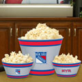 New York Rangers NHL Melamine 3 Bowl Serving Set