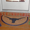 Texas Longhorns NCAA College Half Moon Outdoor Door Mat