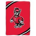 North Carolina State Wolfpack College "Force" 60" x 80" Super Plush Throw