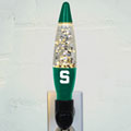 Michigan State Spartans NCAA College Motion Lava Nightlight
