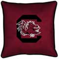 South Carolina Gamecocks Side Lines Toss Pillow