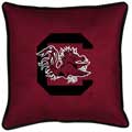 South Carolina Gamecocks Side Lines Toss Pillow