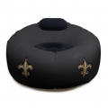 New Orleans Saints NFL Vinyl Inflatable Chair w/ faux suede cushions