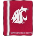 Washington State Cougars College "Jersey" 50" x 60" Raschel Throw