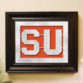 Syracuse Orange NCAA College Laser Cut Framed Logo Wall Art