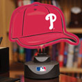 Philadelphia Phillies MLB Neon Baseball Cap Table Lamp