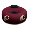 Washington Redskins NFL Vinyl Inflatable Chair w/ faux suede cushions