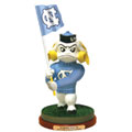 North Carolina Tarheels UNC NCAA College Flag Holding Mascot Figurine