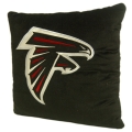 Atlanta Falcons NFL 16" Embroidered Plush Pillow with Applique