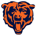 Chicago Bears Logo Fathead NFL Wall Graphic