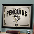 Pittsburgh Penguins NHL Framed Glass Mirror