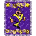 East Carolina Pirates NCAA College Baby 36" x 46" Triple Woven Jacquard Throw