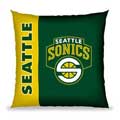 Seattle SuperSonics 27" Vertical Stitch Pillow
