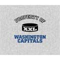 Washington Capitals 58" x 48" "Property Of" Blanket / Throw