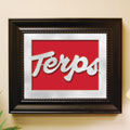 Maryland Terrapins NCAA College Laser Cut Framed Logo Wall Art