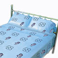 North Carolina Tarheels 100% Cotton Sateen King Pillowcase - Light Blue