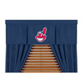 Cleveland Indians MLB Microsuede Window Valance