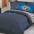 Detroit Lions NFL Team Denim Full Comforter / Sheet Set