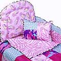 Go Girl ! Crib Coverlet - Patchwork