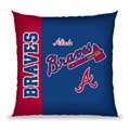 Atlanta Braves 27" Vertical Stitch Pillow