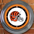 Cincinnati Bengals NFL 15" Neon Wall Clock
