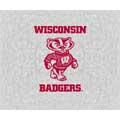 Wisconsin Badgers 58" x 48" "Property Of" Blanket / Throw