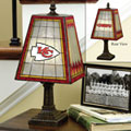 Kansas City Chiefs NFL Art Glass Table Lamp