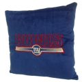 New York Giants NFL 16" Embroidered Plush Pillow with Applique