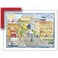 Neighborhood Heroes - Contemporary mount print with beveled edge