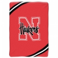 Nebraska Cornhuskers College "Force" 60" x 80" Super Plush Throw