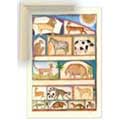 Animal Kingdom II - Contemporary mount print with beveled edge