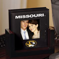 Missouri Tigers NCAA College Art Glass Photo Frame Coaster Set