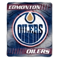 Edmonton Oilers NHL Micro Raschel Blanket 50" x 60"