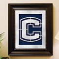 Connecticut Huskies NCAA College Laser Cut Framed Logo Wall Art