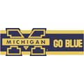 Michigan Wolverines 7" Tall Die Cut Wallpaper Border