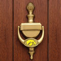 Iowa Hawkeyes NCAA College Brass Door Knocker