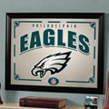 Philadelphia Eagles NFL Framed Glass Mirror