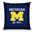 Michigan Wolverines 18" Toss Pillow
