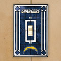 San Diego Chargers NFL Art Glass Single Light Switch Plate Cover