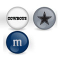 Dallas Cowboys Custom Printed NFL M&M's With Team Logo
